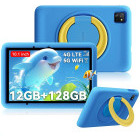 Tableta Blackview Tab 60 Pro Kids, Multi-touch 10.1 inch, T606 Octa Core 1.6GHz, 4GB RAM, 128GB flash, Wi-Fi, Bluetooth, GPS, LTE, Android 15, Ocean Blue