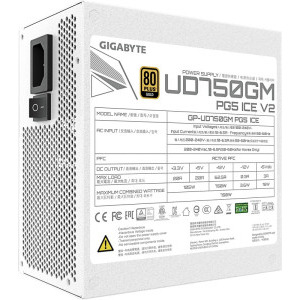 GIGABYTE UD750GM PG5 ICE, 80+ Gold, 750W