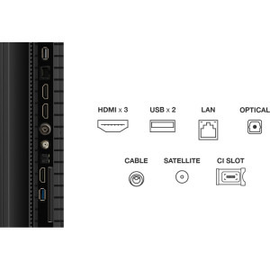 TCL Smart TV QLED 85P7K Seria P7K 215cm 4K UHD HDR