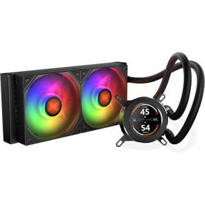 Cooler CPU Krux HydroGlance 240 ARGB LCD Black