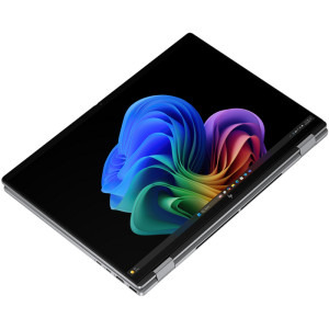 HP 16'' OmniBook X Flip 2-in-1 16-ar0016nn, 1920 x 1200 IPS Touch, Procesor AMD Ryzen™ Al 7 350 (16M Cache, up to 5.0 GHz), 24GB LPDDR5X, 1TB SSD, AMD Radeon 860M, Win 11 Home, Meteor Silver