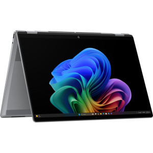HP 16'' OmniBook X Flip 2-in-1 16-ar0019nn, 1920 x 1200 IPS Touch, Procesor AMD Ryzen™ AI 5 340 (16M Cache, up to 4.80 GHz), 16GB LPDDR5X, 1TB SSD, AMD Radeon 840M, Win 11 Home, Meteor Silver
