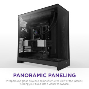 NZXT H9 Flow, Black