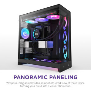 NZXT H9 Flow RGB, Black