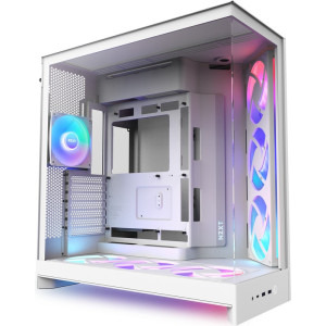 Carcasa NZXT H9 Flow RGB+, White