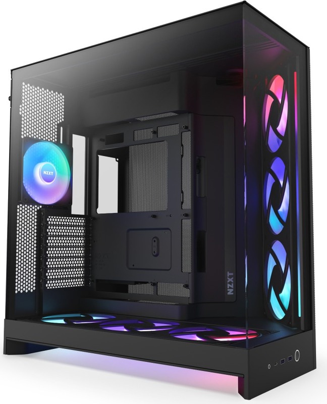 Carcasa NZXT H9 Flow RGB+, Black