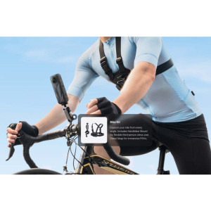 Insta360 X5 Midnight Black Road Cycling Bundle (Independent)