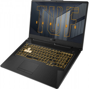 ASUS Gaming 17.3'' TUF A17 FA706QR, FHD 144Hz, Procesor AMD Ryzen™ 7 5800H (16M Cache, up to 4.4 GHz), 16GB DDR4, 512GB SSD, GeForce RTX 3070 8GB, Win 10 Home, Eclipse Gray