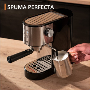 Krups manual Virtuoso Essential XP441810, 1350W, 15bar, 1L, Negru/Argintiu