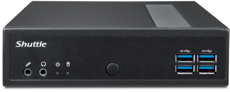 Mini PC Shuttle DL30N, Procesor Intel N100 3.4GHz Alder Lake-N, no RAM, no Storage, UHD Graphics, HDMI, no OS