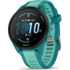 SmartWatch Garmin Forerunner 165 Music, GPS/Wi-Fi, Turquoise curea Silicon Aqua