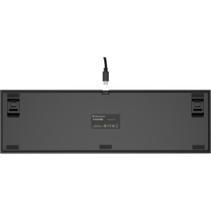 Genesis THOR 404 RGB Gateron Yellow Pro Switch Mecanica Black