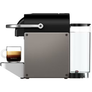 Nespresso by Krups Pixie Titan XN306T10, 1260W, 19bar, 0.9L, Negru/Gri