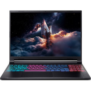 Acer Gaming 16'' Nitro V 16S AI ANV16S-41, WUXGA IPS 180Hz, Procesor AMD Ryzen™ 7 260 (16M Cache, up to 5.1 GHz), 32GB DDR5, 1TB SSD, GeForce RTX 5060 8GB, No OS, Obsidian Black