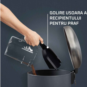 Rowenta Compact Power Cyclonic RO3725EA, fara sac, 750W, 1.5L, Negru
