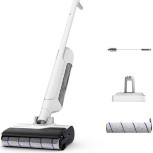 Aspirator Rowenta X-Clean 10 GZ7540WO, vertical cu mop, 200W, 0.67L, Alb