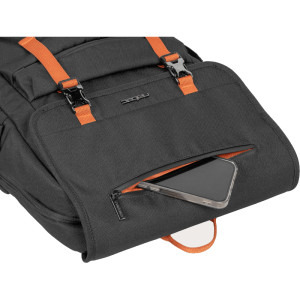 Natec Laptop Backpack Niala Ginger Black-Orange