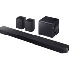 Sistem Home Cinema Samsung HW-Q990F, 11.1.4, Bluetooth, Wi-Fi, Subwoofer & Kit wireless, Wireless Dolby Atmos, Black Titan