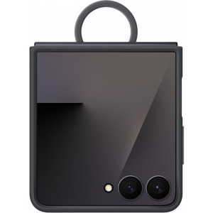 Samsung Protectie pentru spate Silicone Ring Black pentru Galaxy Z Flip7