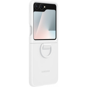 Samsung Protectie pentru spate Silicone White pentru Galaxy Flip7