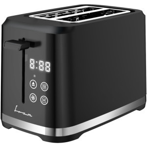 Fram Prajitor de paine FTP-8007DBK, 800W, Negru/Inox