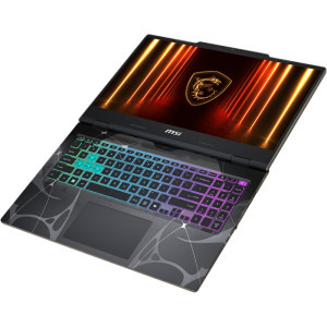 MSI Gaming 15.6'' Cyborg 15 B2RWFKG, FHD 144Hz, Procesor Intel® Core™ 7 240H (24M Cache, up to 5.20 GHz), 16GB DDR5, 512GB SSD, GeForce RTX 5060 8GB, Free DOS, Translucent Black