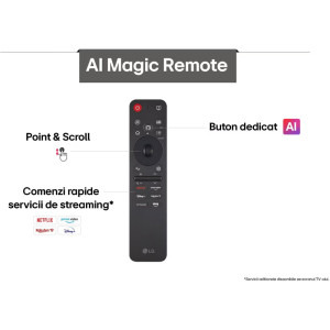 LG Smart TV 43QNED70A6A Seria QNED70 AI 108cm 4K UHD HDR