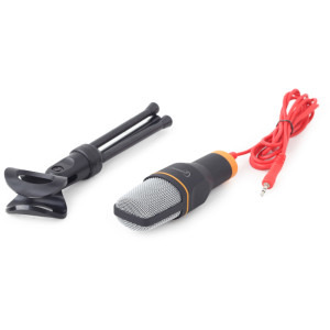 Gembird MIC-D-03, suport tip trepied, Negru