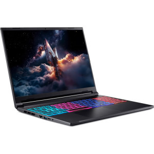 Acer Gaming 16'' Nitro V 16S AI ANV16S-41, WUXGA IPS 180Hz, Procesor AMD Ryzen™ 7 260 (16M Cache, up to 5.1 GHz), 32GB DDR5, 1TB SSD, GeForce RTX 5050 8GB, No OS, Obsidian Black