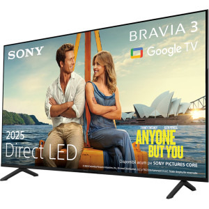 Sony Smart TV BRAVIA 3 50S35 Seria S3 126cm negru 4K UHD HDR