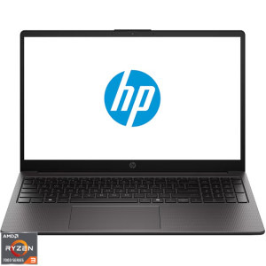Laptop HP 15.6 255R G10, FHD, Procesor AMD Ryzen™ 3 7335U (8M Cache, up to 4.30 GHz), 16GB DDR5, 512GB SSD, AMD Radeon 660M, Free DOS, Dark Ash Silver