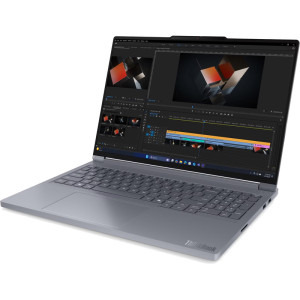 Lenovo 16'' ThinkBook 16p G6 ADR, WQXGA IPS 165Hz, Procesor AMD Ryzen™ 9 8940HX (64M Cache, up to 5.3 GHz), 32GB DDR5, 512GB SSD, GeForce RTX 5060 8GB, Win 11 Pro, Luna Grey