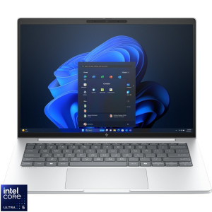 HP 14'' EliteBook 8 G1i 14, WUXGA IPS, Procesor Intel® Core™ Ultra 5 228V (8M Cache, up to 4.50 GHz), 32GB LPDDR5X, 512GB SSD, Intel Arc 130V, Win 11 Pro, Glacier Silver