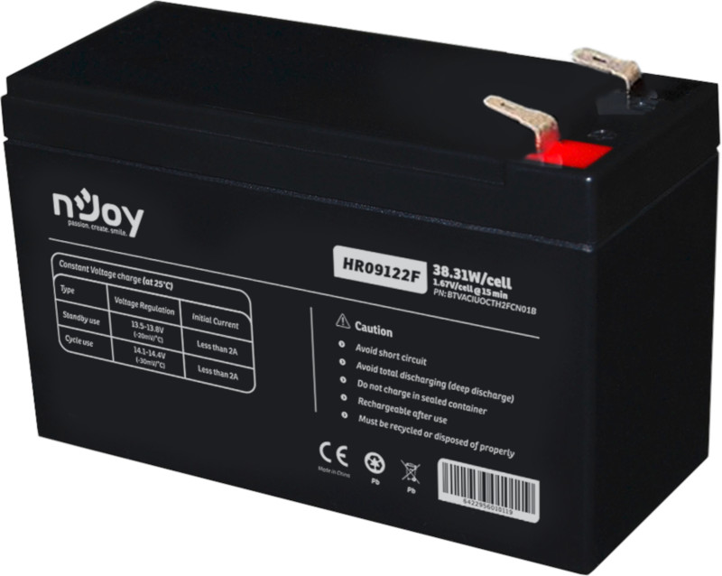 Accesoriu UPS nJoy HR09122F 9A 12V