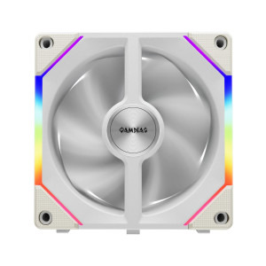 Gamdias Aeolus P2 1203 White 120mm ARGB Three Fan Pack