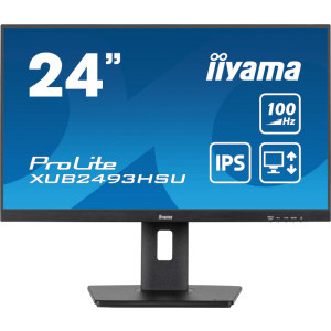 Monitor LED IIyama ProLite XUB2493HSU-B7 23.8 inch FHD IPS 1 ms 100 Hz