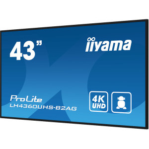 IIyama Smart ProLite LH4360UHS-B2AG 42.5 inch UHD VA 6.5 ms 60 Hz