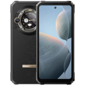 Smartphone Blackview BL9000, 5G, Ecran FHD+ 120Hz, 24GB RAM (12GB + 12GB extensibili) 512GB flash, Dual SIM, Baterie 8800 mAh, Dual Harman Kardon Speakers, Dual Screen Rugged Phone, Black