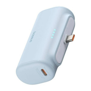 Baseus Compact, 5000 mAh, 20W, 1x USB-C, Blue