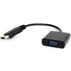 Adaptor Spacer 1x DisplayPort Male - 1x VGA Female, Negru