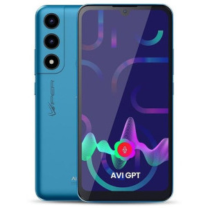 Smartphone Allview V10 Viper Lite, 32GB, 2GB RAM, Dual SIM, 4G, Tri-Camera, Blue
