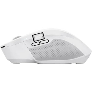 Trust OZAA+ Multi-Device, silentios, compact, Bluetooth + 2.4GHz, 800-3200 DPI, White