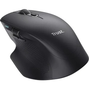 Trust OZAA+ Multi-Device, silentios, compact, Bluetooth + 2.4GHz, 800-3200 DPI, Black