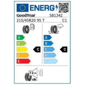 Goodyear UG Performance+ XL215/45R20 95T