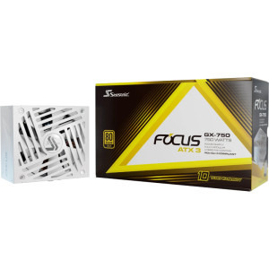 Seasonic Focus GX-750 White 2024, 80+ Gold, 750W