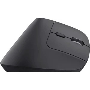 Trust Bayo+ Ergonomic, Silent click, Reincarcabil USB-C, Bluetooth + 2.4 GHz, Black