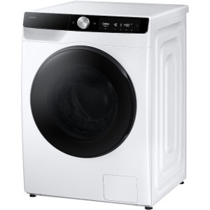 Samsung WD90DG6B85BKU4, Spalare 9 kg, Uscare 6 kg, 1400 RPM, Clasa D, Digital Inverter, AI EcoBubble, AI Wash, Hygiene Steam, Air Wash, Dozare automata detergent, Alb
