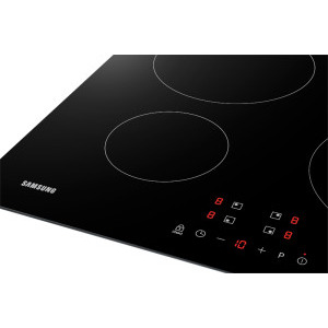 Samsung NZ64M3NM1BB/OL, Inductie, 4 zone de gatit, Control tactil, Power Boost, Indicator caldura reziduala, 60 cm, Negru