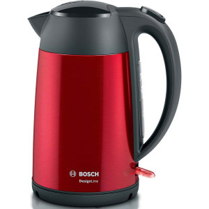 Bosch DesignLine TWK4P434, 1.7L, 2400W, Rosu-Gri