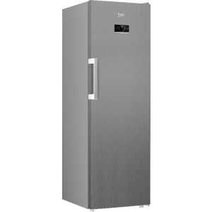 Beko Congelator B5RFNE314XB, 286 L, Clasa E, No Frost, ProSmart Inverter, MaxStore, Usi reversibile, 186 cm, Argintiu